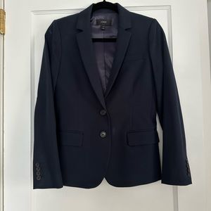 J crew size 4 navy blazer